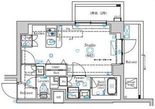 ラフィスタ亀有の物件間取画像